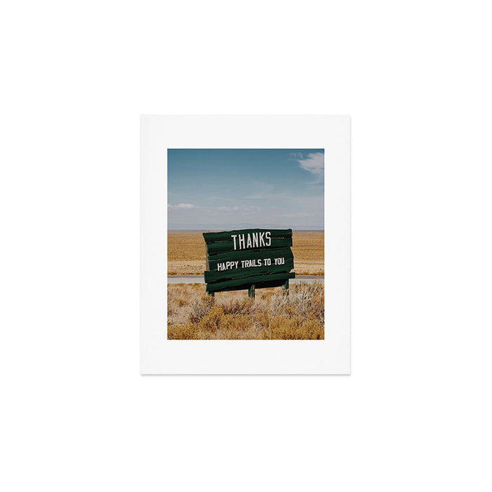 Happy Trails to You Art Print Gallery Image 1