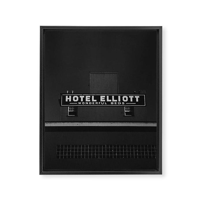 Hotel Elliot Framed Canvas Print Gallery Image 1
