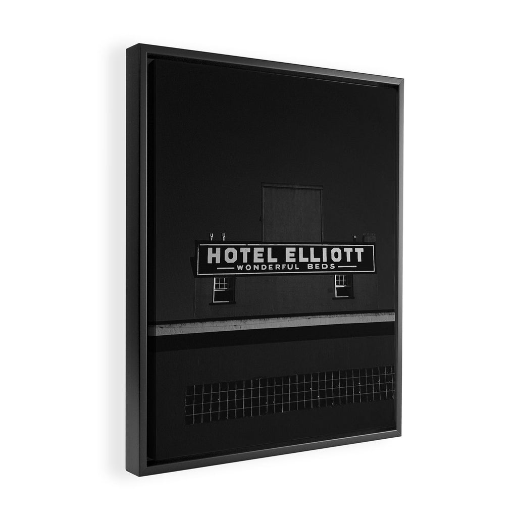 Hotel Elliot Framed Canvas Print Gallery Image 2