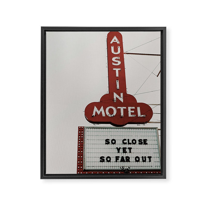 Keep Austin Weird Framed Canvas Print Gallery Image 6