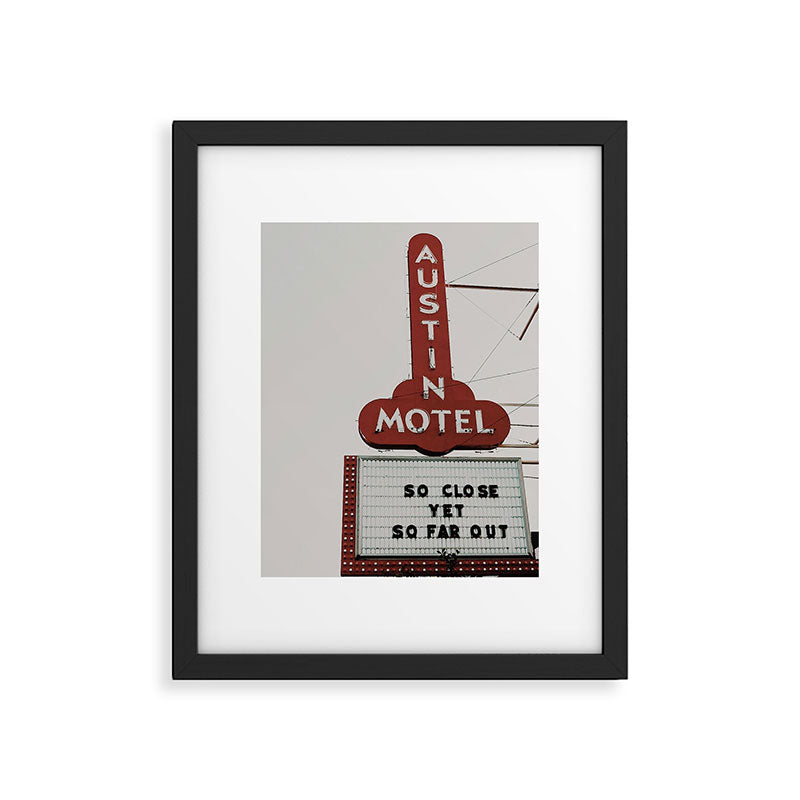 Keep Austin Weird Framed Art Print Gallery Image 5