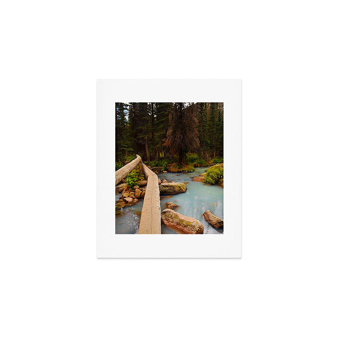 Lake Haiyaha Trail Art Print Gallery Image 1