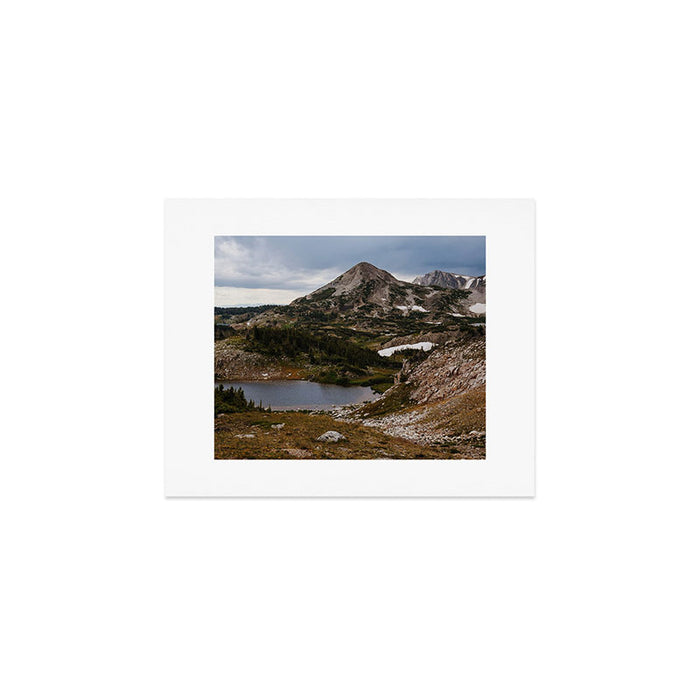 Lewis Lake Trail Art Print Gallery Image 1