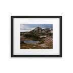 Lewis Lake Trail Framed Art Print Gallery Image 5