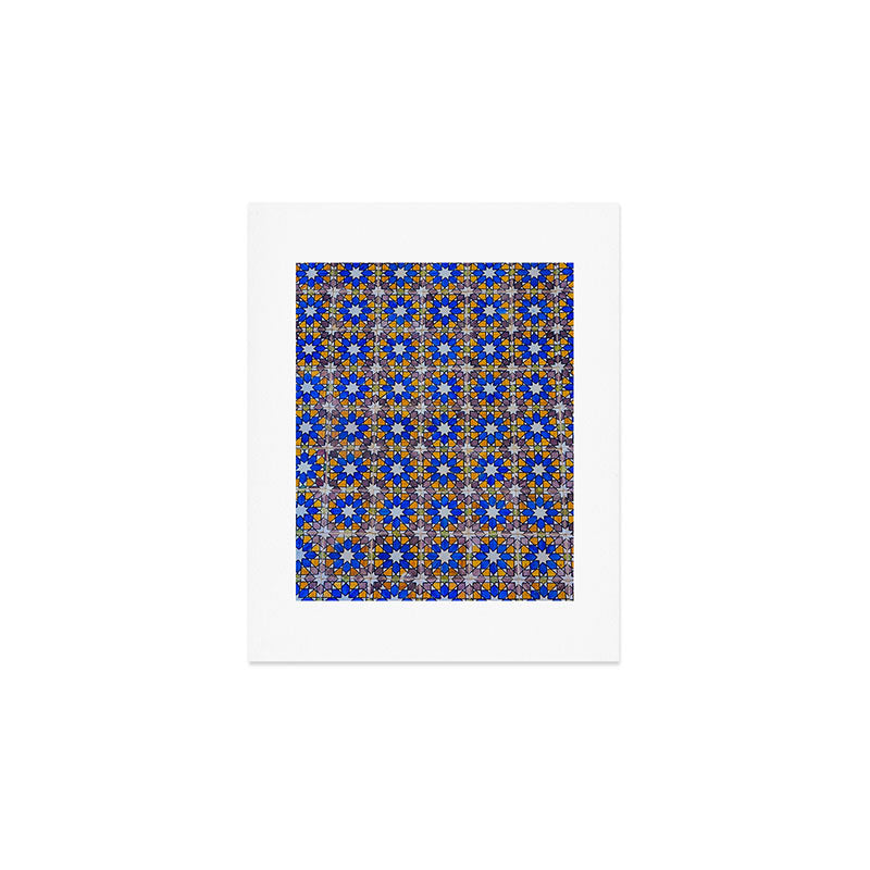 Lisbon Tiles Art Print Gallery Image 1