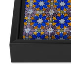 Lisbon Tiles Framed Canvas Print Gallery Image 3