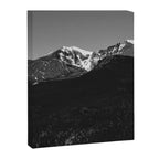Longs Peak in Black-and-White Canvas Print Gallery Image 6