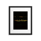 Make It Happen Framed Art Print Gallery Image 6