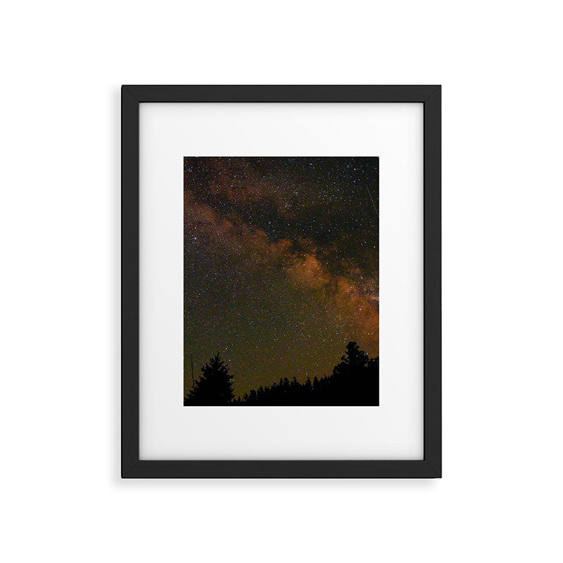 Milky Way in Northern California Framed Art Print Gallery Image 5