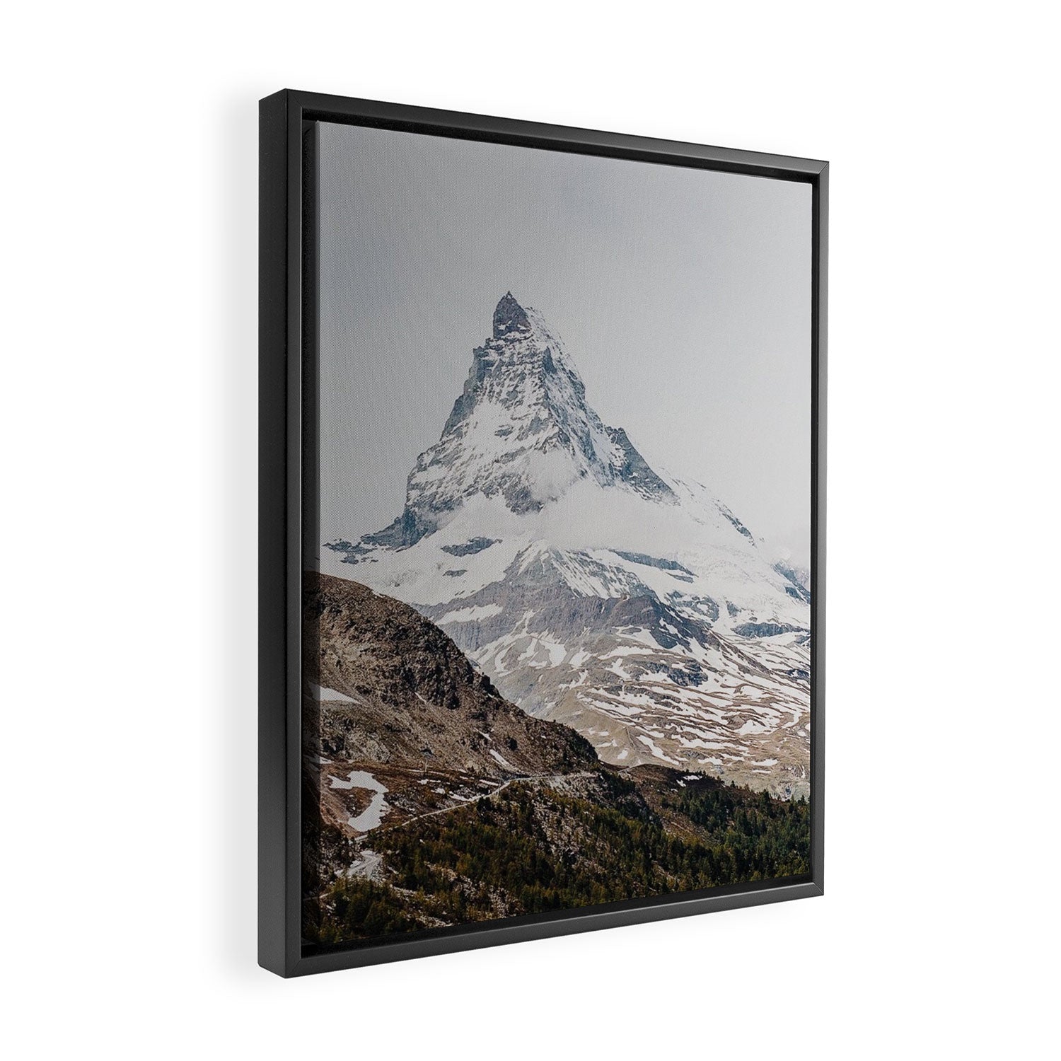 Mind Over Matterhorn II Framed Canvas Print Gallery Image 2