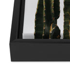 Minimalist Cactus Framed Canvas Print Gallery Image 3