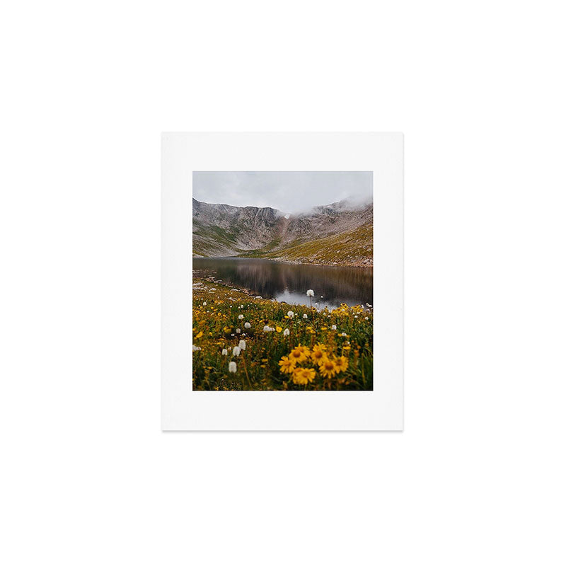 Misty Moody Morning at Mount Blue Sky Art Print Gallery Image 1