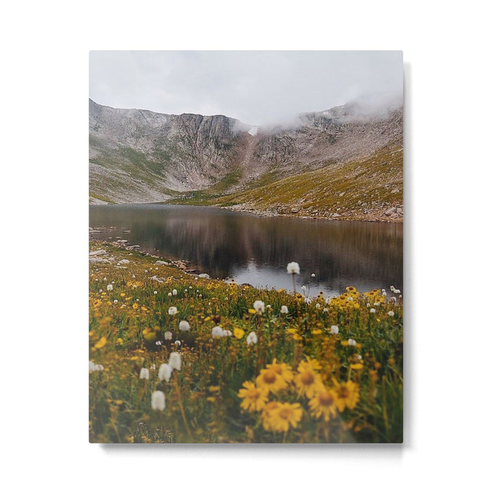 Misty Moody Morning at Mount Blue Sky Metal Print Gallery Image 1