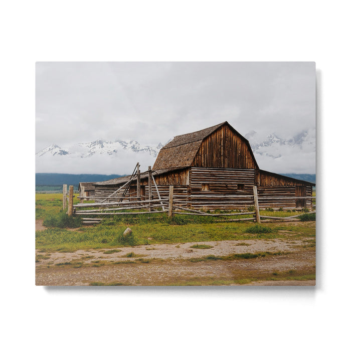 Mormon Row Barn Metal Print Gallery Image 1