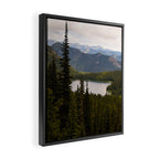 Mount Rainier Alpine Lake Framed Canvas Print Gallery Image 2