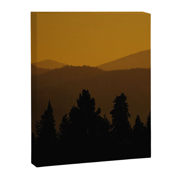 Mount Shasta Sunset Canvas Print Gallery Image 1