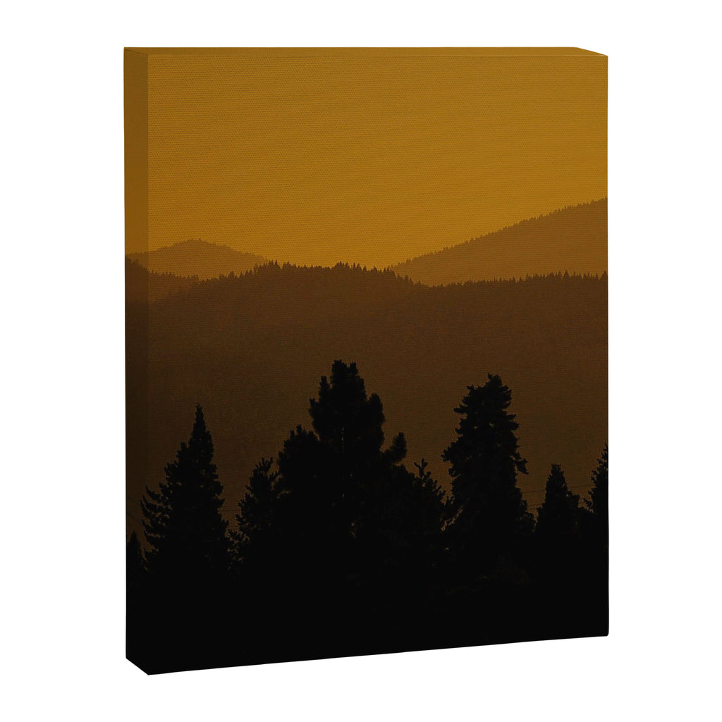 Mount Shasta Sunset Canvas Print Gallery Image 6