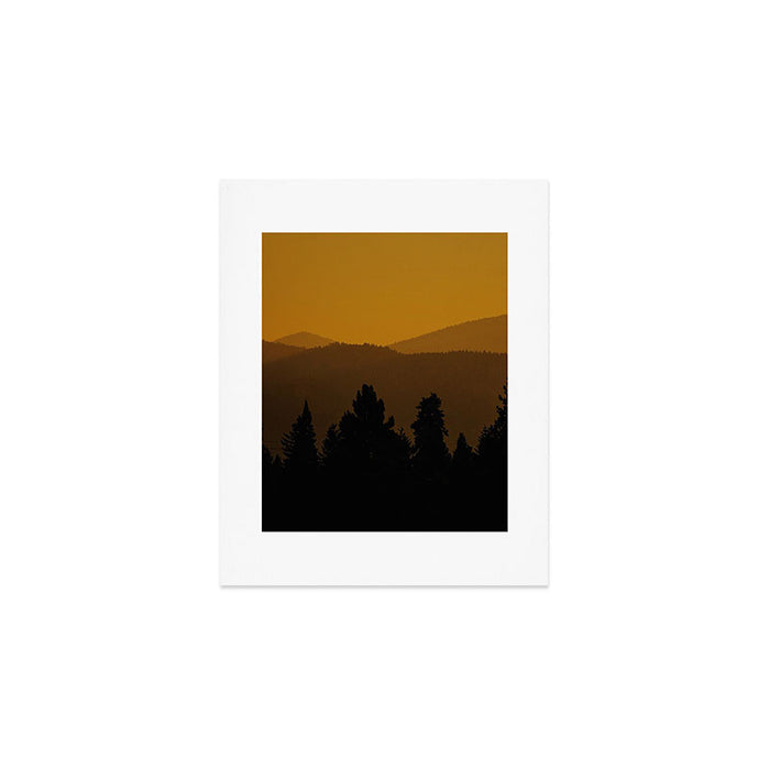 Mount Shasta Sunset Art Print Gallery Image 1