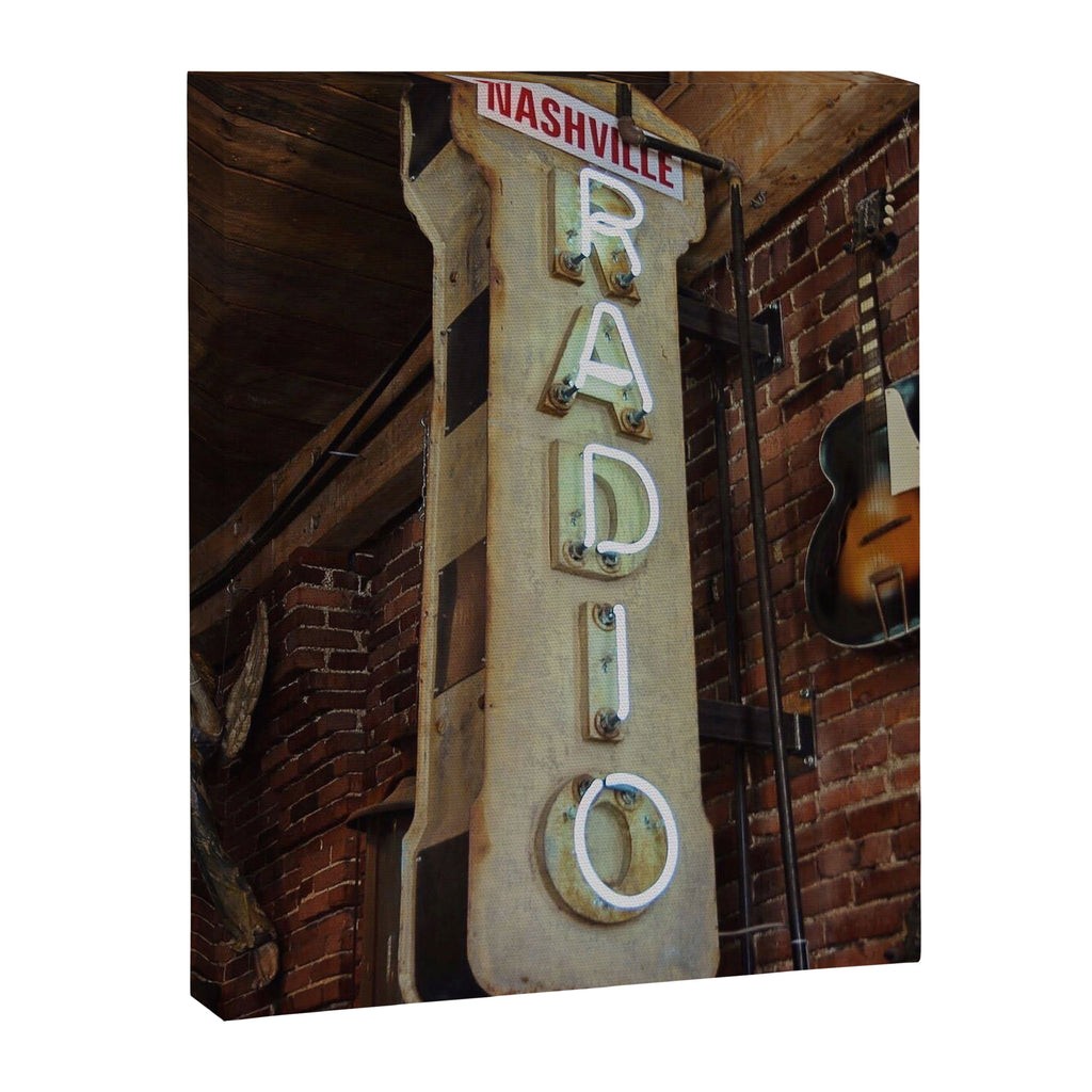 Nashville Radio Canvas Print Gallery Image 6