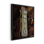 Nashville Radio Framed Canvas Print Gallery Image 2
