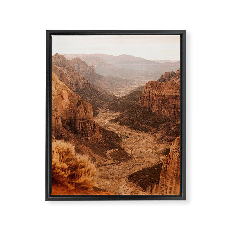 Observation Point II Framed Canvas Print Gallery Image 6