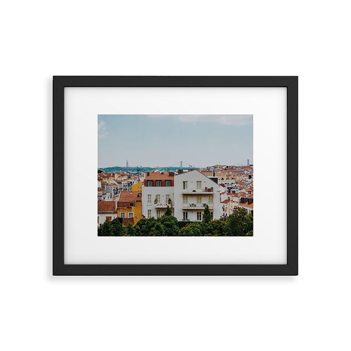 Postcard From Lisbon Framed Art Print Gallery Image 1