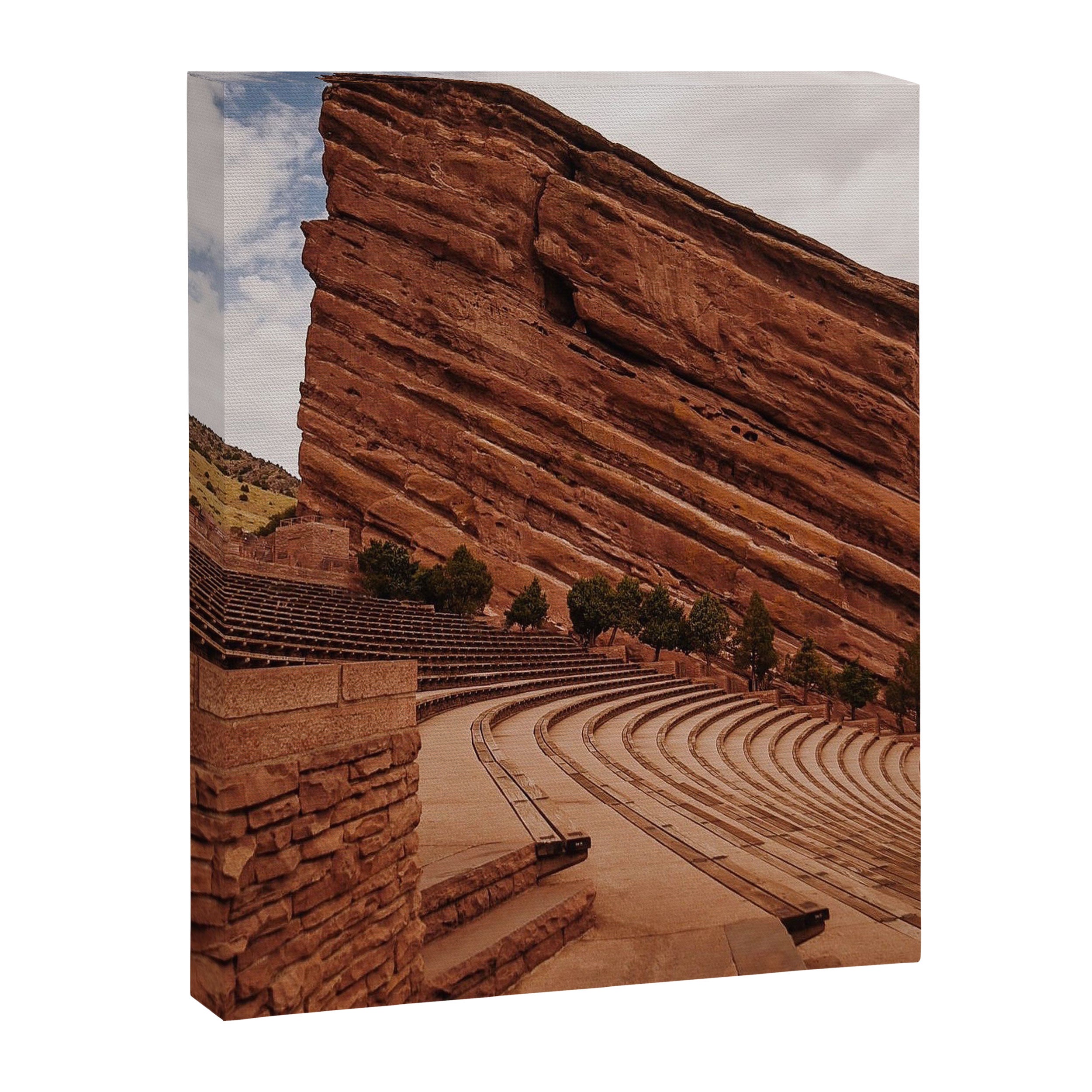 Red Rocks Amphitheater  Canvas Print Gallery Image 6