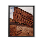 Red Rocks Amphitheater  Framed Canvas Print Gallery Image 6
