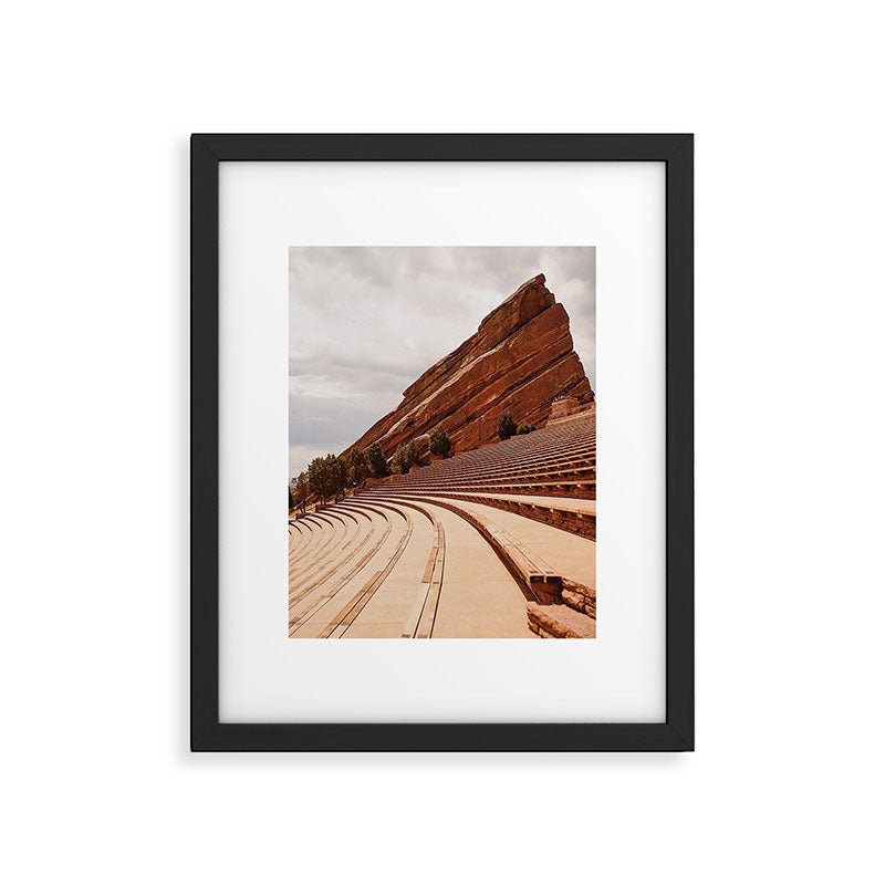 Red Rocks Amphitheater II Framed Art Print Gallery Image 5