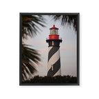 Saint Augustine Lighthouse Framed Canvas Print Gallery Image 6