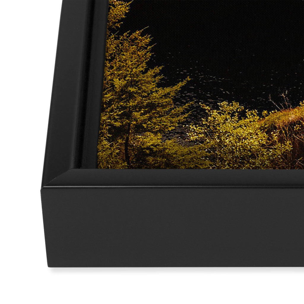 Samuel H Boardman Corridor  Framed Canvas Print Gallery Image 3