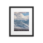 Snowstorm in Salt Lake City Framed Art Print Gallery Image 5