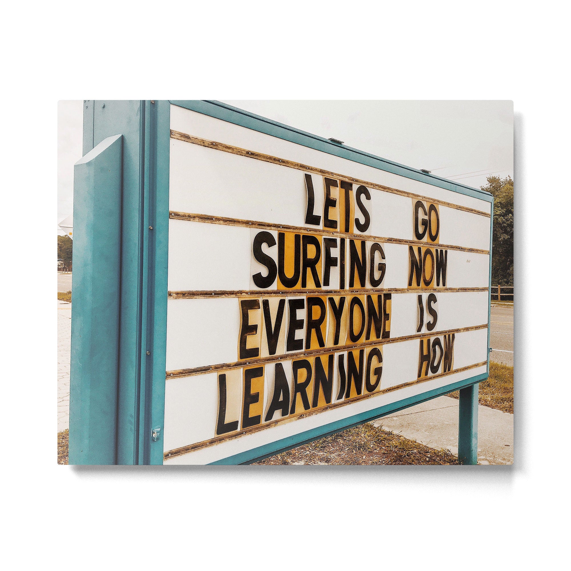 Surfing Safari Metal Print Gallery Image 4