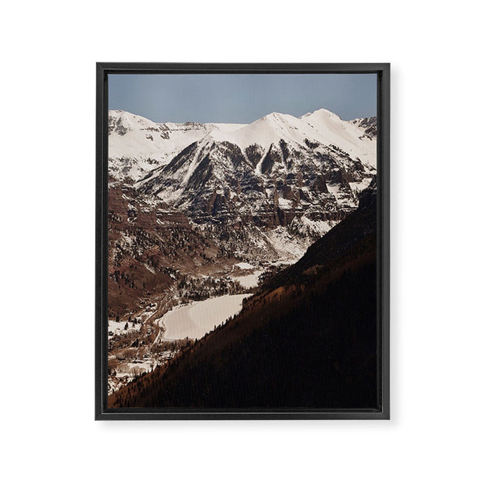 Telluride Gondola Framed Canvas Print Gallery Image 1