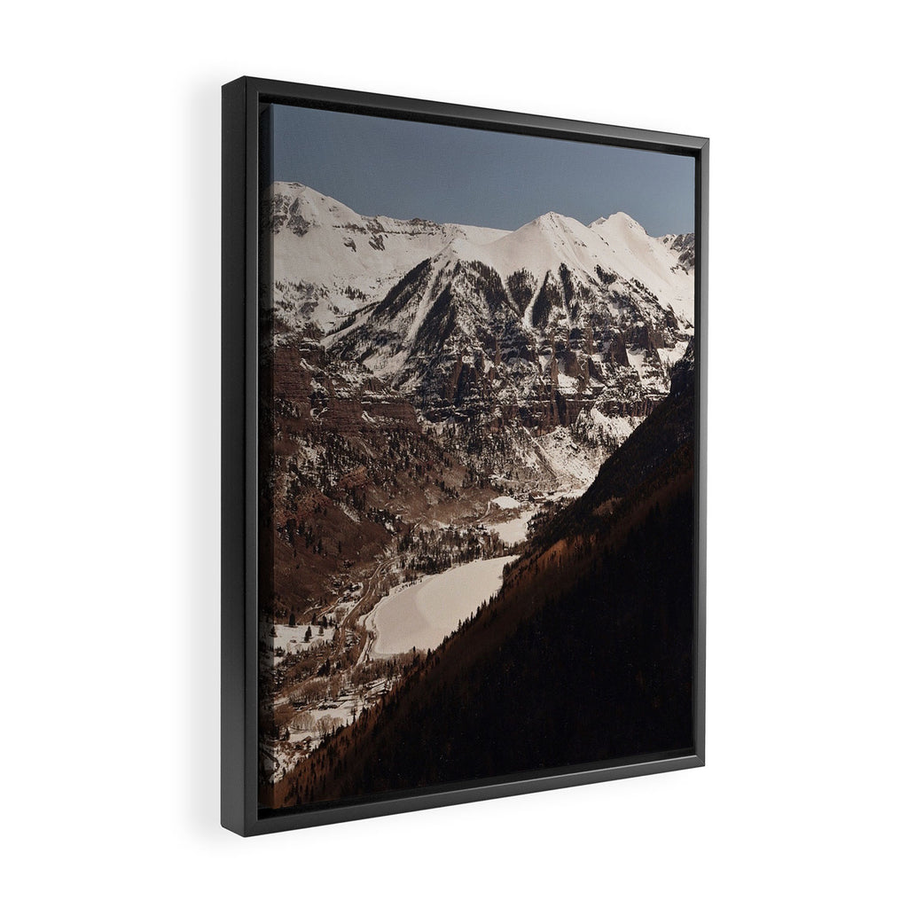 Telluride Gondola Framed Canvas Print Gallery Image 2