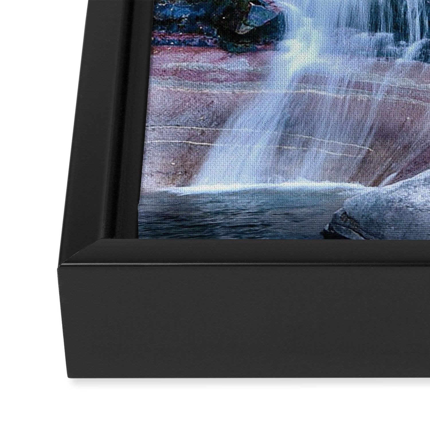 Telluride Waterfall II Framed Canvas Print Gallery Image 3