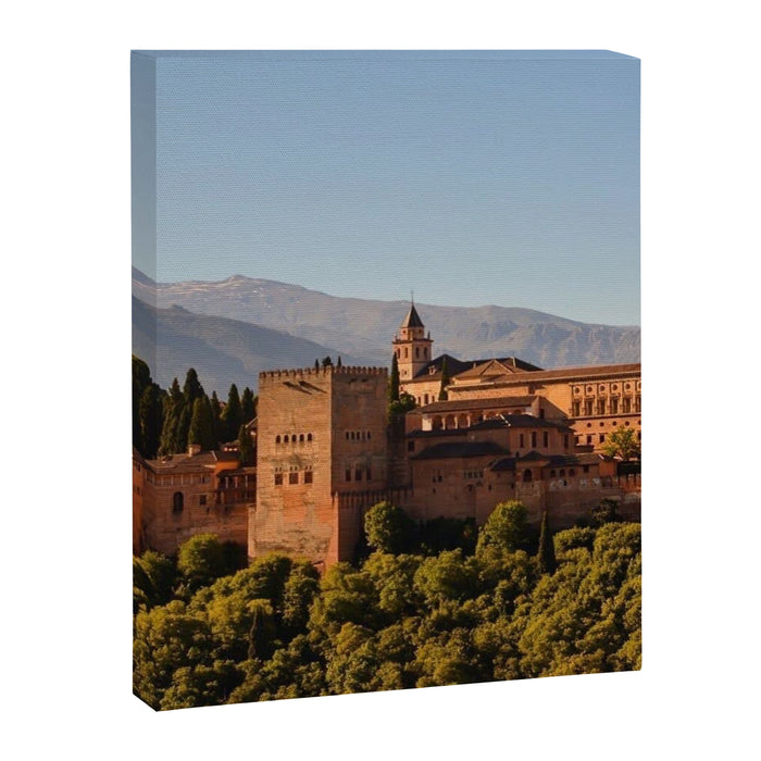 The Alhambra From Afar Canvas Print Gallery Image 1