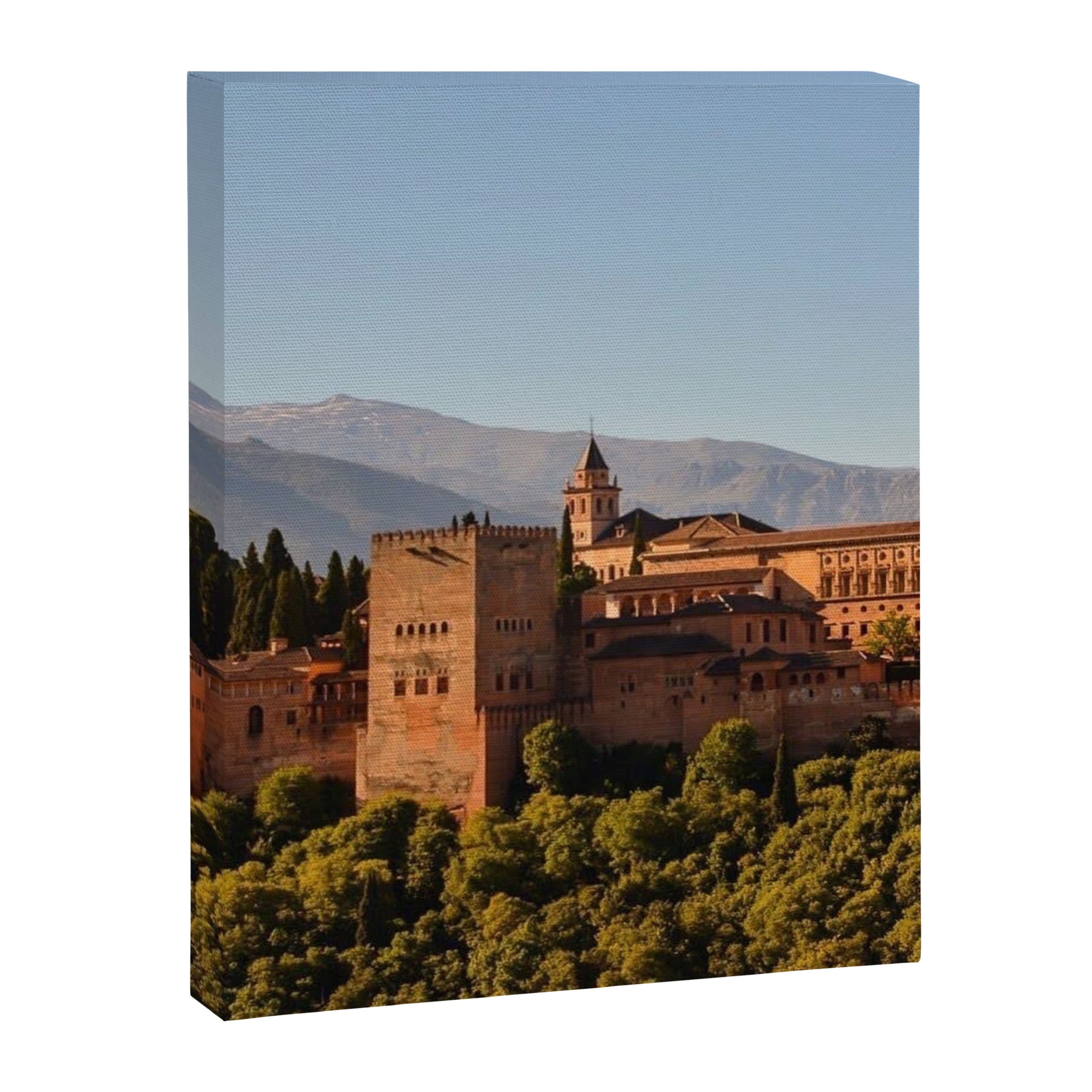 The Alhambra From Afar Canvas Print Gallery Image 6