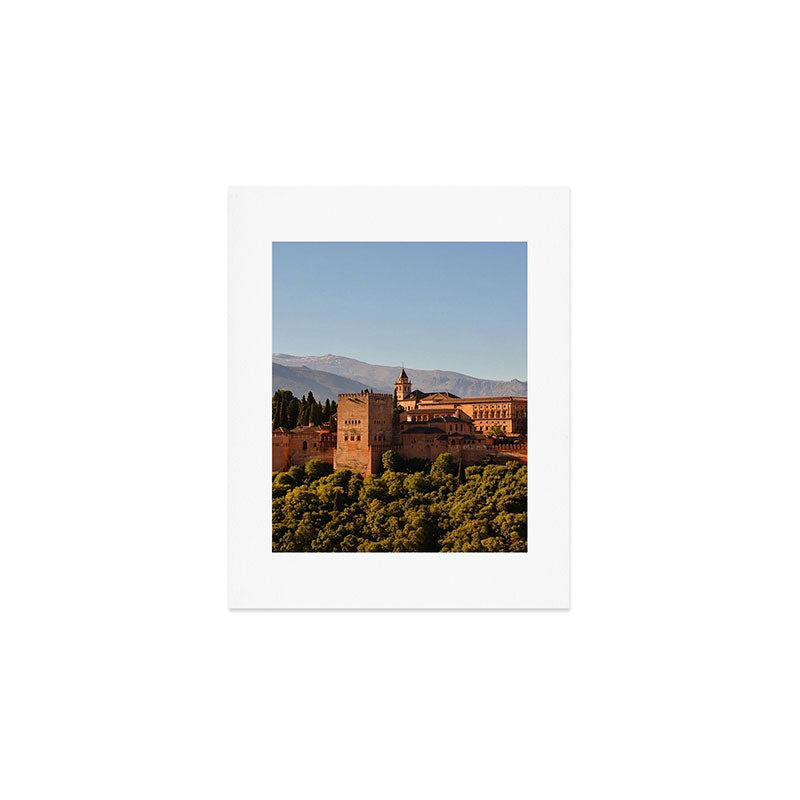 The Alhambra From Afar Art Print Gallery Image 1