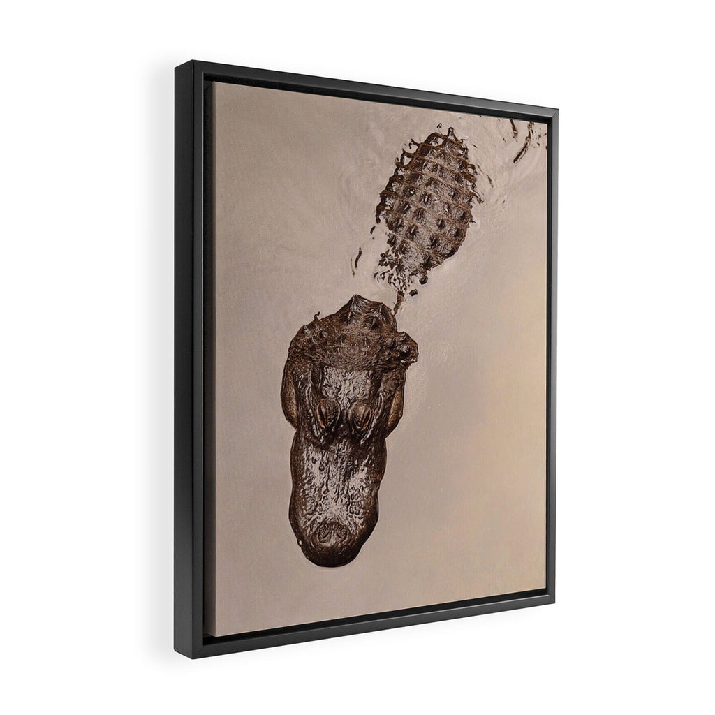 The Swamp Framed Canvas Print Gallery Image 2