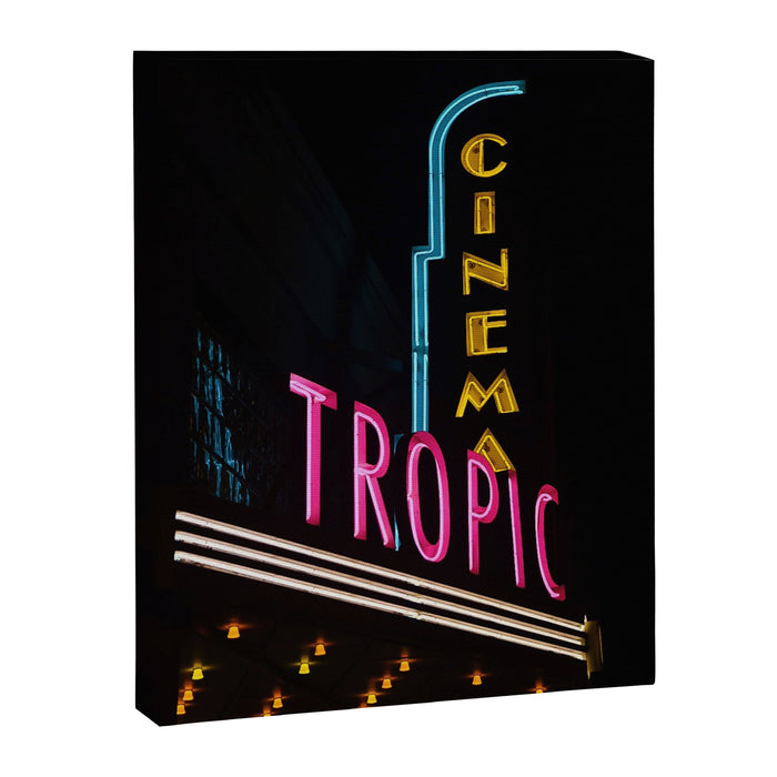 Tropic Cinema Canvas Print Gallery Image 1
