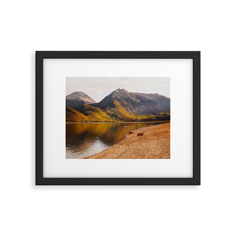 Twin Lakes Sunset Framed Art Print Gallery Image 5