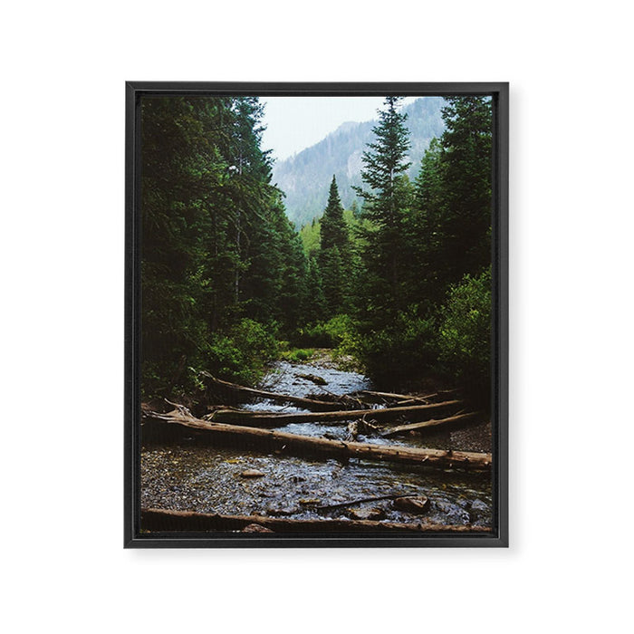 Wasatch Wilderness Framed Canvas Print Gallery Image 1