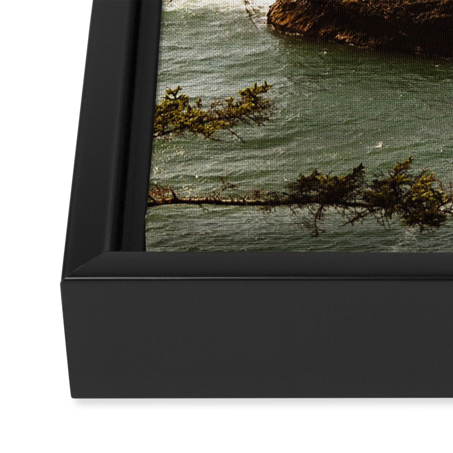 Welcome to the Oregon Coast Framed Canvas Print Gallery Image 3