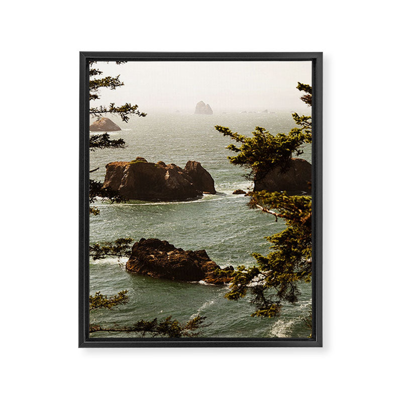 Welcome to the Oregon Coast Framed Canvas Print Gallery Image 6
