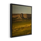Wyoming Wildflowers Framed Canvas Print Gallery Image 2