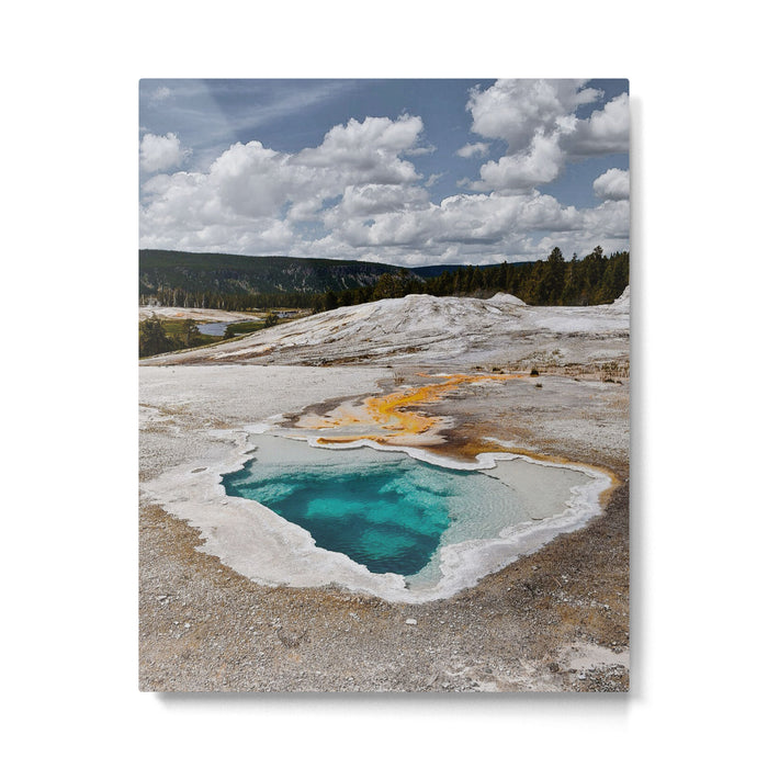 Yellowstone Thermal Pools Metal Print Gallery Image 1