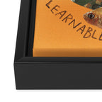 learnable skill Framed Canvas Print Gallery Image 3