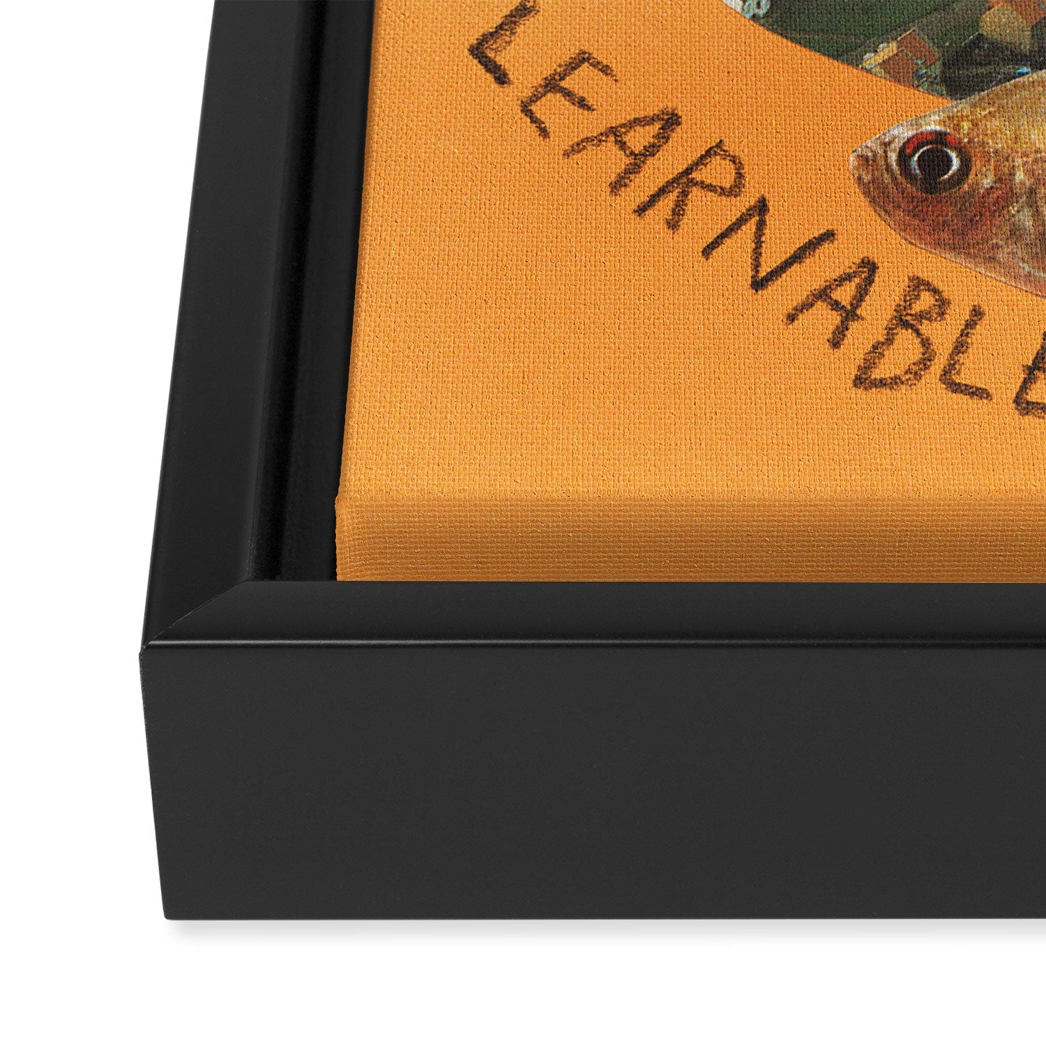 learnable skill Framed Canvas Print Gallery Image 3