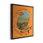 learnable skill Framed Canvas Print Gallery Image 2